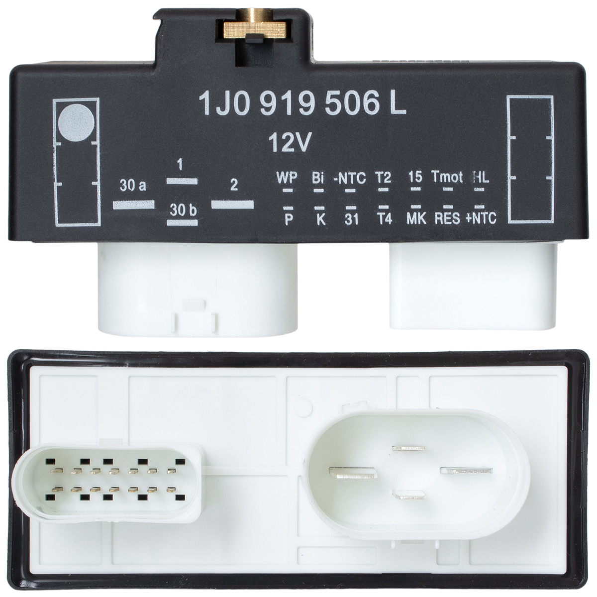 Skoda OCTAVIA I 97-10 moduł wentylatora chłodnicy