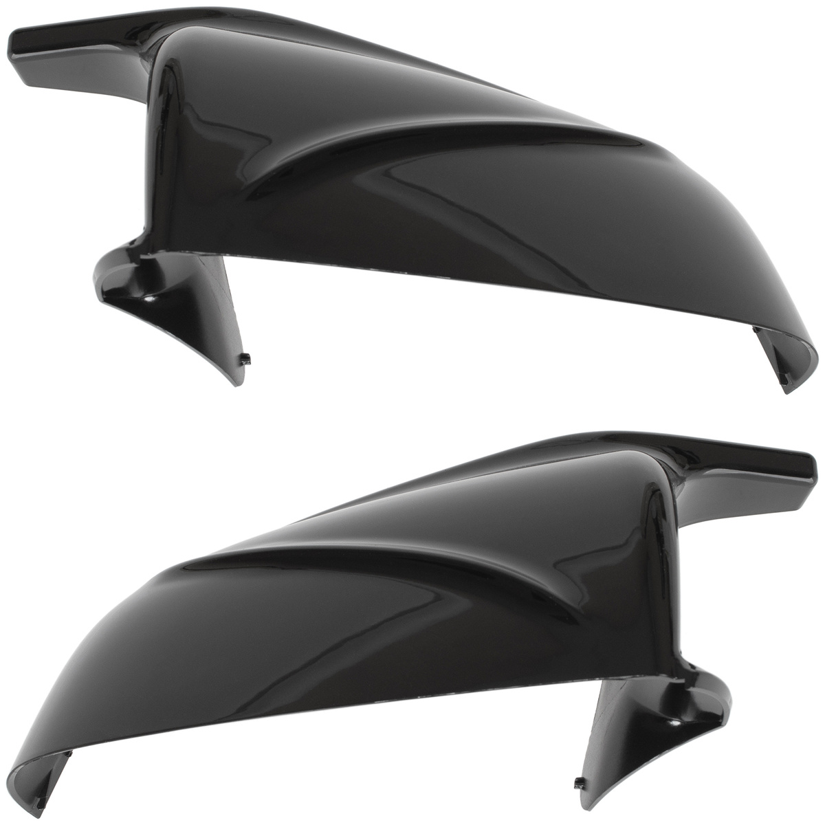 BMW 7 F01 F02 08-11 nakładka lusterka BLACK GLOSSY lewa + prawa 2 szt. KPL