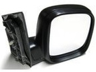 VW Caddy 04- lusterko zewnętrze mechaniczne CZARNE prawe