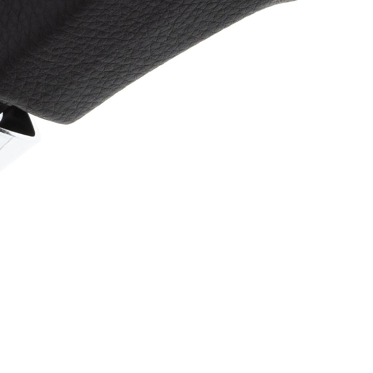 VW Tiguan 2007- AUTOMAT gałka zmiany biegów CZARNA EKOSKÓRA + CHROM