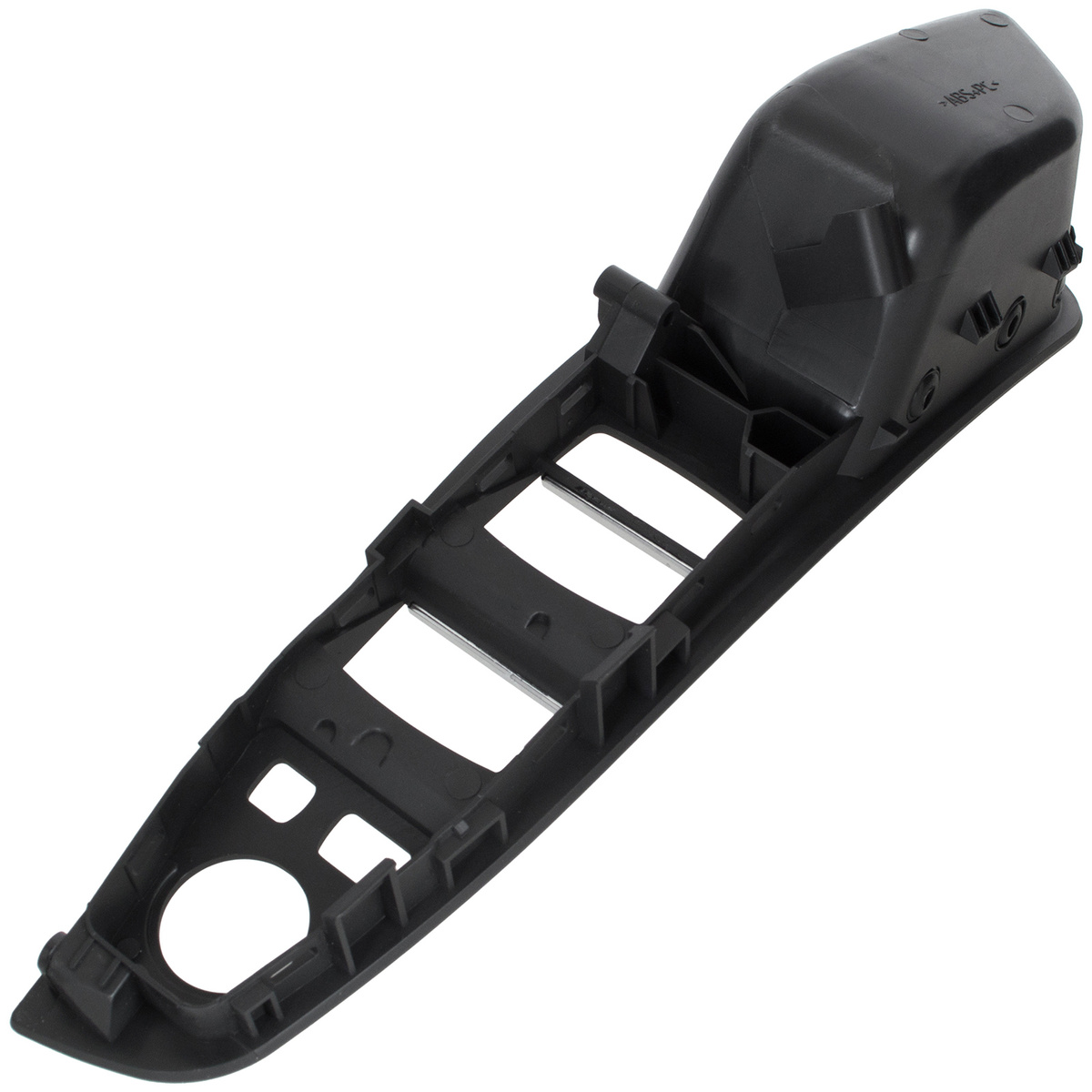 BMW 5 F10 F11 09-17 uchwyt wewnętrzny CZARNY drzwi przednich lewych 2-otwory + uchwyt wewnętrzny CZARNA SKÓRA drzwi przednich prawych 2 szt. KPL