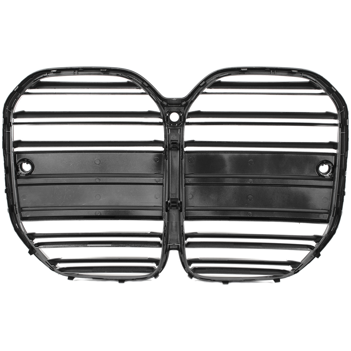 BMW 4 G22 G23 2020- atrapa między reflektory (nerki) BLACK GLOSSY + ZAŚLEPKA