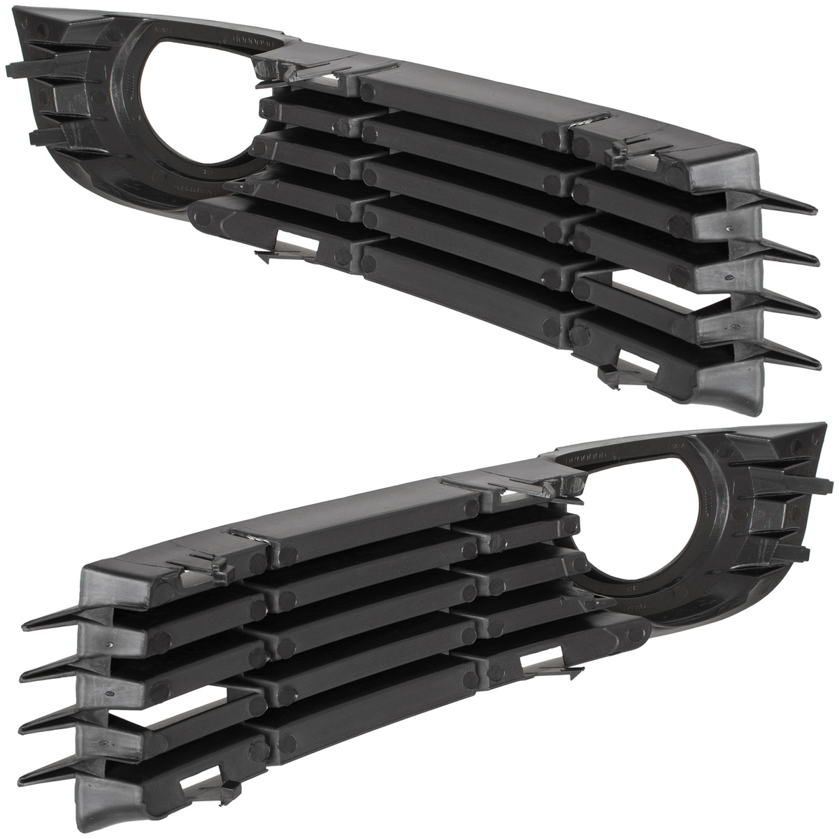 Audi A8 D3 05-10 atrapka kratka w zderzak lewa + prawa 2 szt. KPL