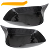 BMW 5 E60 E61 03-08 nakładka lusterka BLACK GLOSSY lewa + prawa 2 szt. KPL