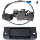 Ford Transit 00-14 zamek drzwi tylnych DOLNY lewy z linką + klamka wewnętrzna drzwi TYLNYCH lewych 2 szt. KPL