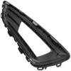 Ford FOCUS III FL 12-16 Z HALOGENAMI atrapka kratka w zderzak przedni CZARNA + CHROM prawa