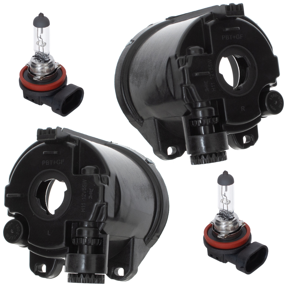 BMW 5 F10 F11 F07 GT M-PAKIET 2009- halogen lewy + prawy 2 szt. KPL