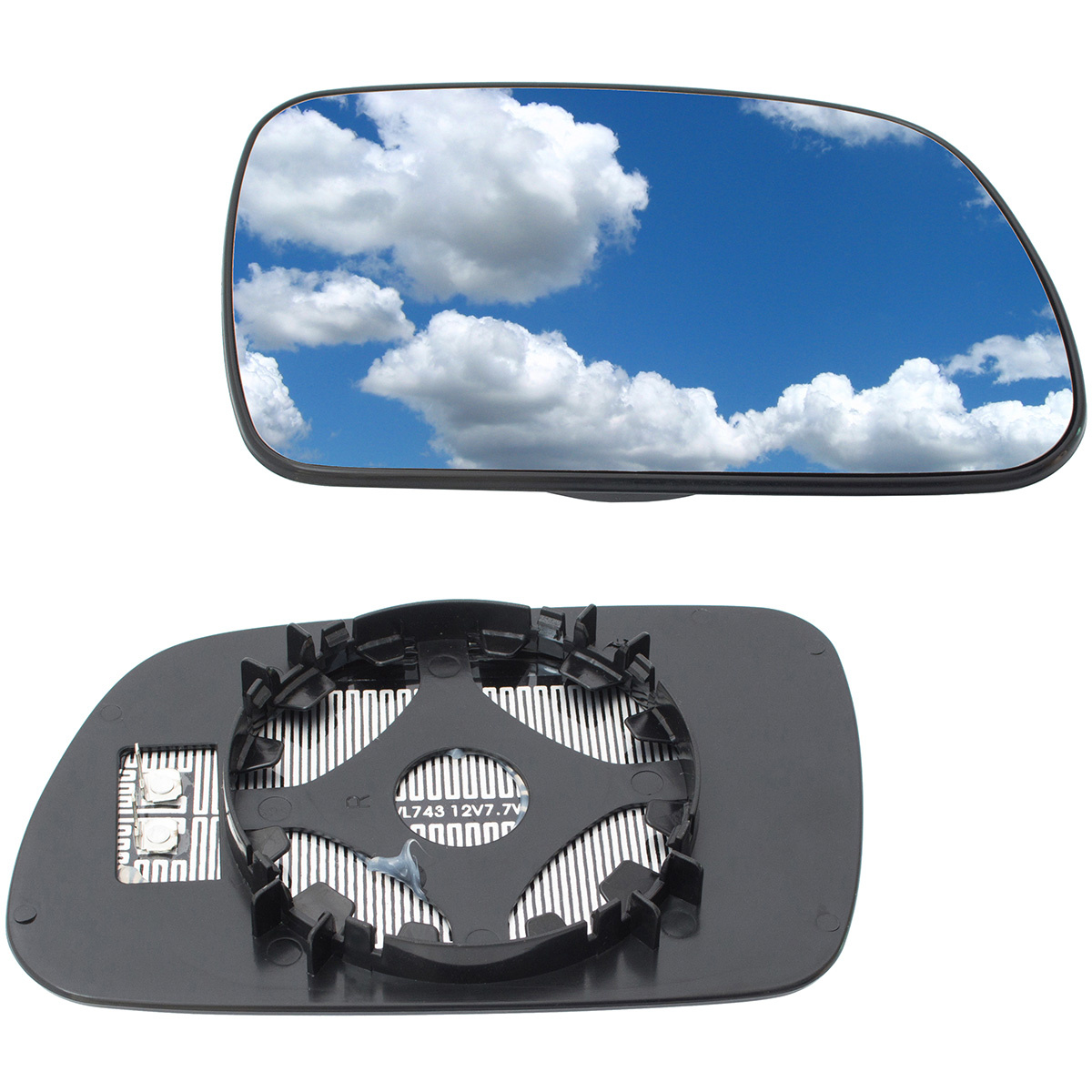 Citroen Xsara 00-05 wkład lusterka OGRZEWANY prawy