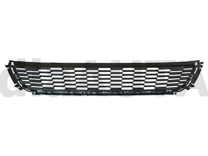 VW Polo V 2009- atrapka kratka w zderzak przedni środkowa CHROM