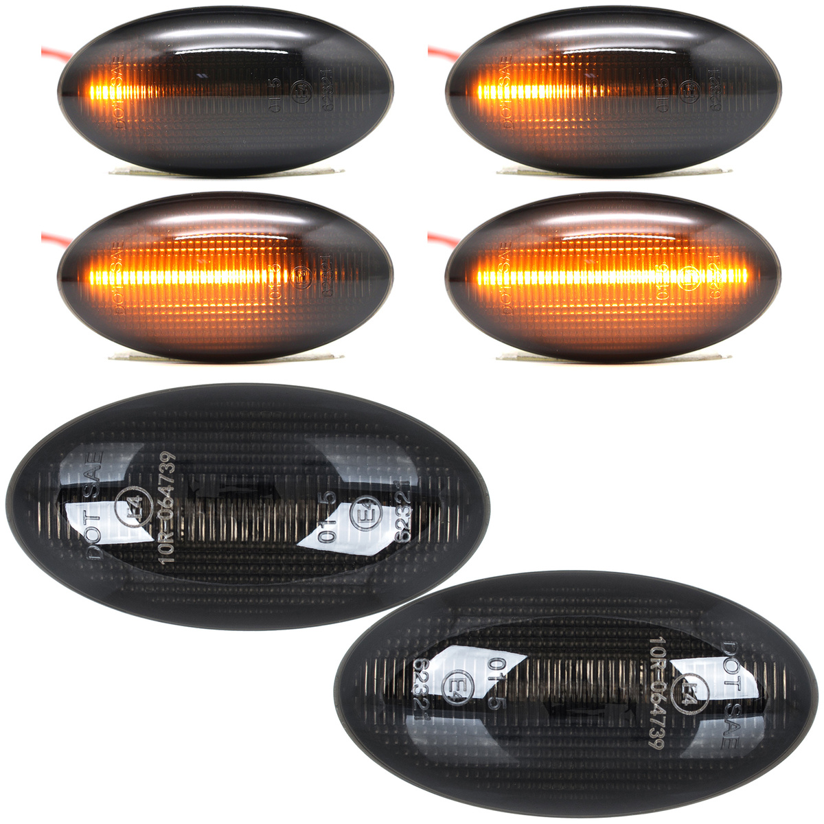 Mazda 2 3 5 6 MPV Premacy kierunkowskaz boczny LED DYMIONY DYNAMICZNY 2 szt. KPL