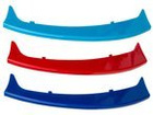 BMW 3 E46 SEDAN / KOMBI 97-01 nakładki na atrapę grill (nerkę) M-PAKIET 3 szt. KPL