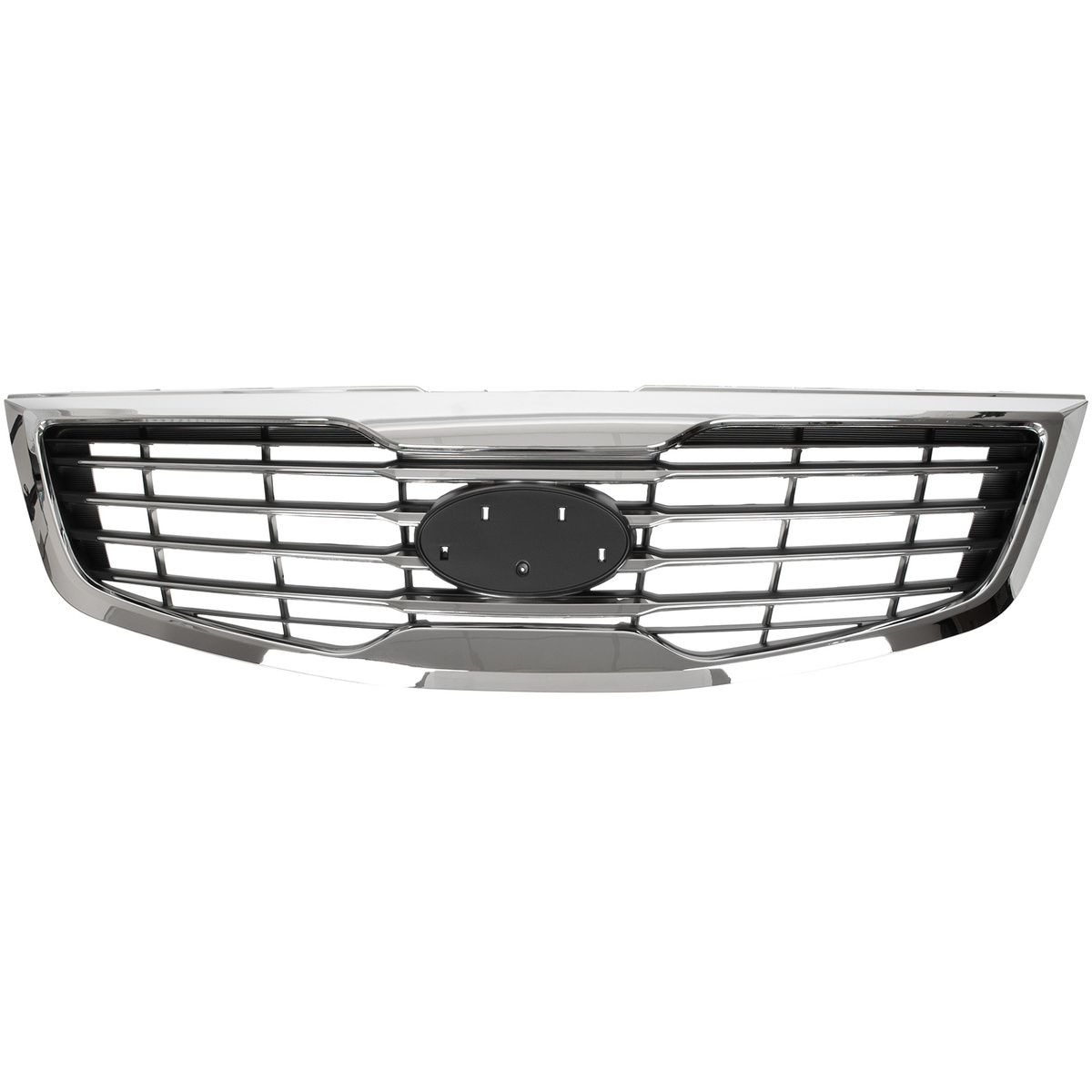 Kia Sportage III 10-15 atrapa między reflektory (grill) CZARNA + CHROM