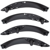 BMW 3 F30 F31 11-19 zestaw uchwytów wewnętrznych drzwi przednich + tylnych 4 szt. KPL CZARNE