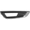 Ford FOCUS III FL 12-16 Z HALOGENAMI atrapka kratka w zderzak przedni CZARNA + CHROM prawa